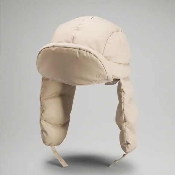 Lululemon Wunder Puff Trapper Hat in Trench Lululemon Wunder Puff Trapper Hat Black Sz S/XS Trench TRNH  main image 2